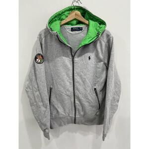 Vintage Ralph Lauren Polo Cookie Hoodie Sweater Zip Up y2k